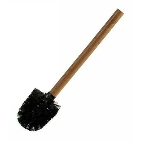 Toalettborste Berilo BAMBOO BLACK Brun Svart Bambu 8 x 35,5 x 8 cm (24 antal)