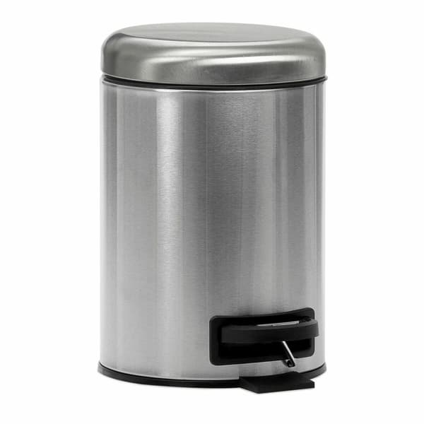 Pedalhink Andrea House Metall Silvrig 3 L (Ø 17,5 x 23 cm)