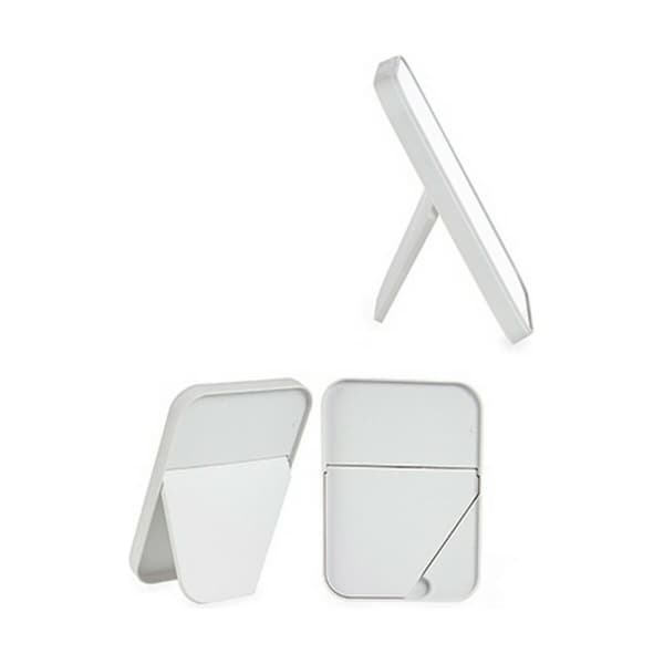 Spegel med monteringsfäste Berilo 48727 Vit Svart polypropen 1,7 x 20 x 14 cm (12 antal)