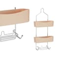 Miniatyrbild 3 av 4: Badrumshyllor Berilo W7072 - 384 Beige Metall Plast 28 x 60 x 14 cm (6 antal)