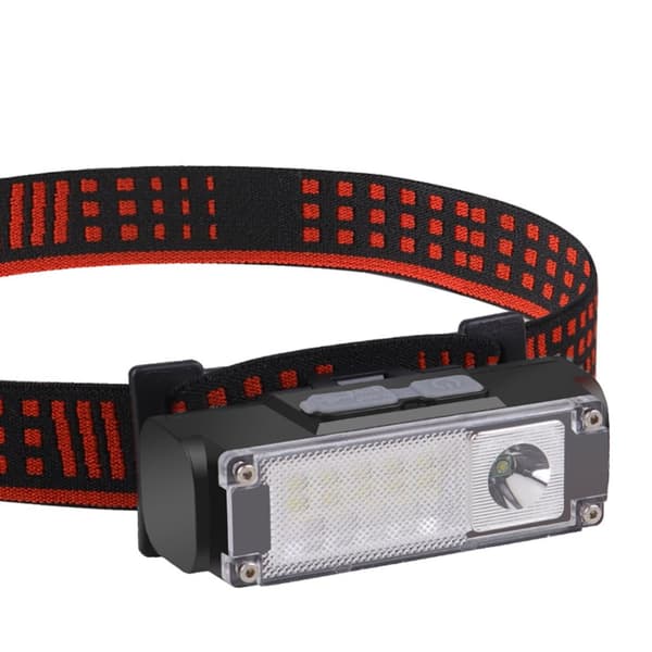 T125 Xpe LED forlygte 4 Mode Type-c Genopladelig udendørs Super Bright Headlight Lommelygte indikator Lys uden batteri