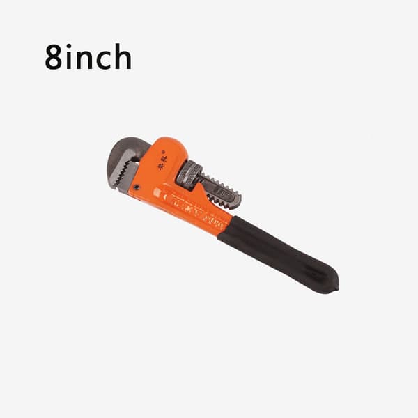 Heavy Duty Straight Pipe Wrench 8 tommer Plumbing Wrenches Universal Justerbare klemmer
