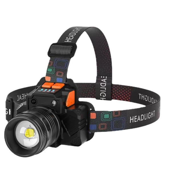 Udendørs Led Hovedlys 1200mah Lithium batteri Super Bright Head-monteret Sensor Lommelygte Hovedlampe Ingen induktion og ingen output