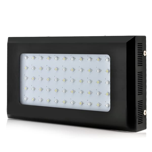LED Aquarium Light – Blå og hvid LED'er, Dimmer, Køling Fan