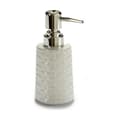 Miniatyrbillede 2 af 3: Sæbedispenser Keramik 150 ml Sølvfarvet Metal - Grå