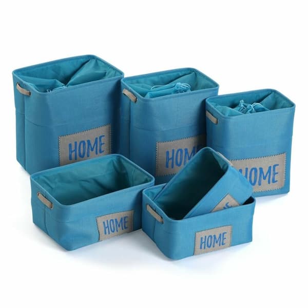 Kurvesæt Versa Home 30 x 40 x 45 cm Blå