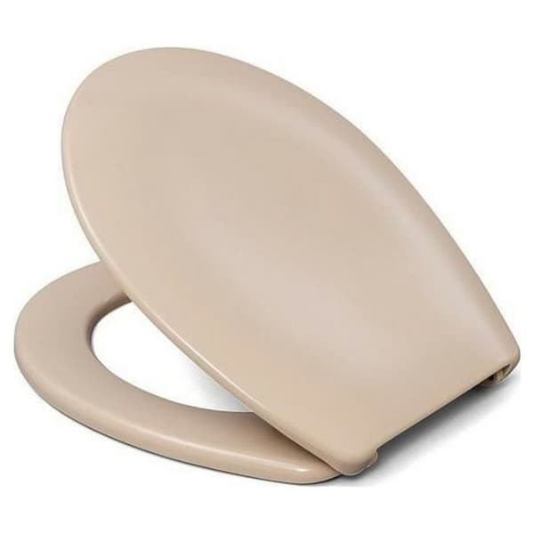 Toiletlåg Cedo Long Beach Beige Gul