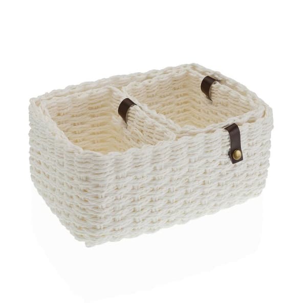 Kurvesæt Versa 19 x 12 x 26 cm Hvid