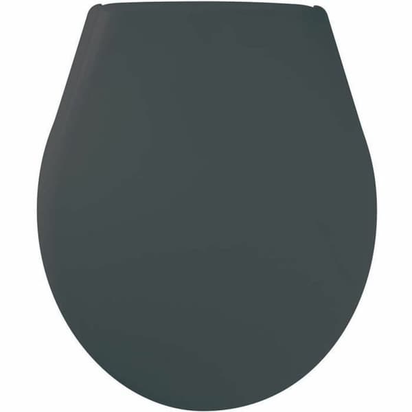 Toiletlåg Gelco Mørkegrå Grå