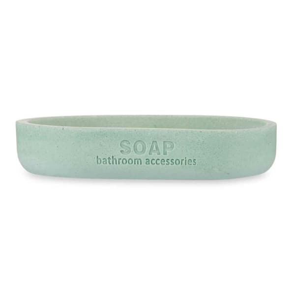 Tvålfat Berilo B5456BC-4 - 456 Mint Harts Bambu 12,5 x 2,5 x 8,5 cm (6 antal)
