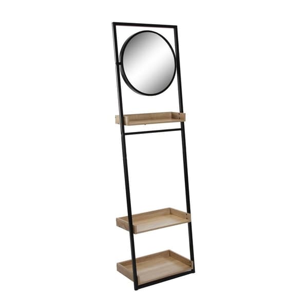 Badrumshyllor Versa Speglar Trä MDF 30,5 x 180 x 52 cm