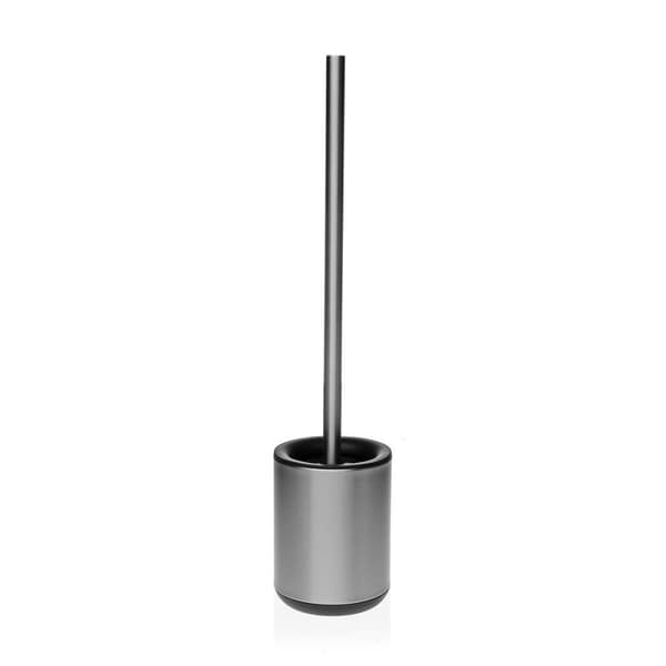 Toalettborste Versa Stål polypropen 10,5 x 47,5 x 10,5 cm