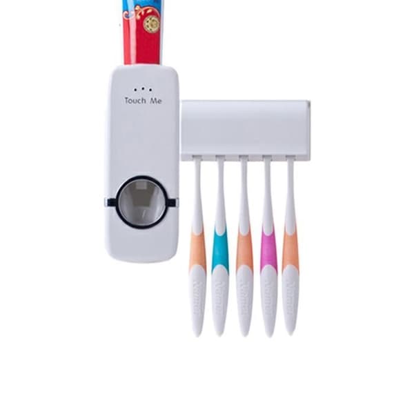 Automatisk tandkrämsdispenser - Vit