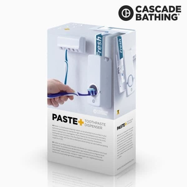 Tandkrämsdispenser med Paste+ tandborsthållare