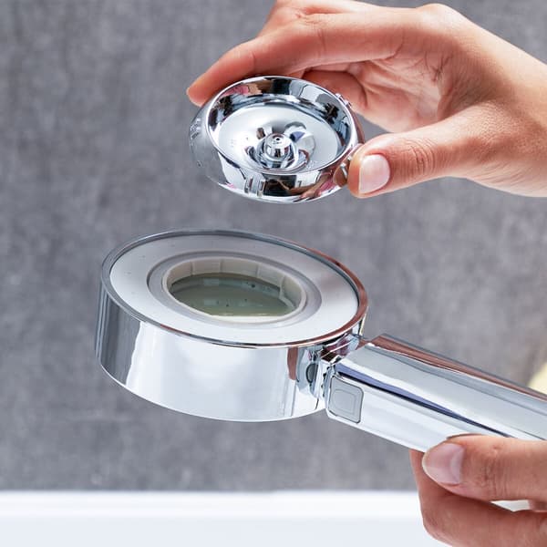 Dubbelt duschhuvud med 3 i 1-dispenser Xawara InnovaGoods