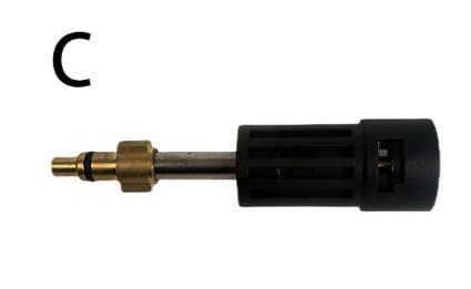 INF Højtryksrenseradapter til Karcher K-serien, Quick Connect M22 C