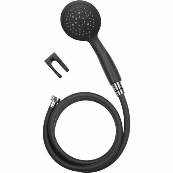 Suihkupää letkulla Rousseau Combiflex Hebe Musta Mattamusta PVC ABS 150 cm 5 Asetusta