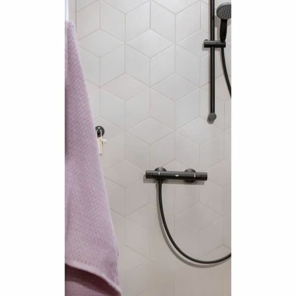 Tvättställsblandare Grohe Precision Start För dusch Svart matt Metall