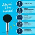 Miniatyrbild 4 av 4: Duschros Grohe Plast