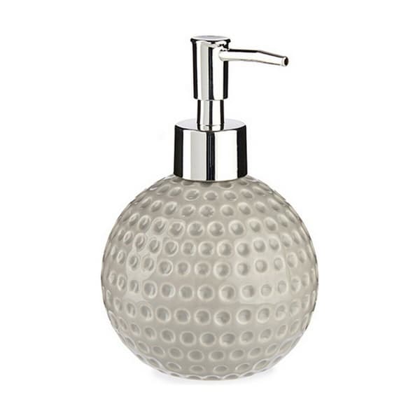 Tvåldispenser Berilo Golf Grå Metall Keramik 300 ml (12 antal)