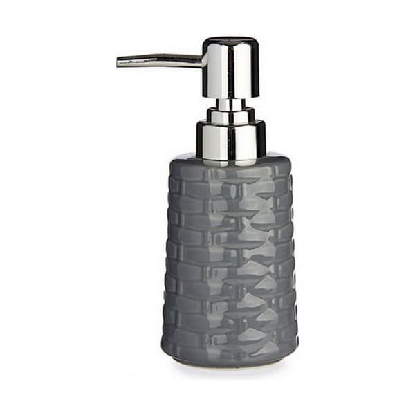 Tvåldispenser Berilo J912-A-GRIS Grå Silvrig Keramik 350 ml (6 antal)