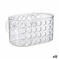 Miniatyrbild 1 av 2: Badkarshylla Berilo CB25262A Transparent PVC polystyren 15,8 x 8,5 x 8 cm (12 antal)