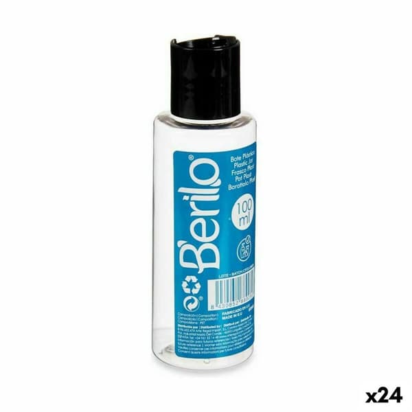 Resedispenser Berilo SE1541-VERTIDOR Svart Transparent Plast 100 ml (24 antal)
