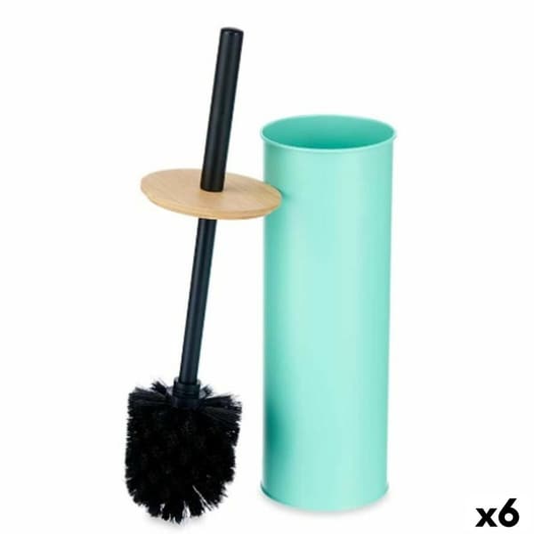 Toalettborste Berilo B1041C BAMBOO - 397 Mint Metall Bambu Plast 9,5 X 27 X 9,5 cm (6 antal)
