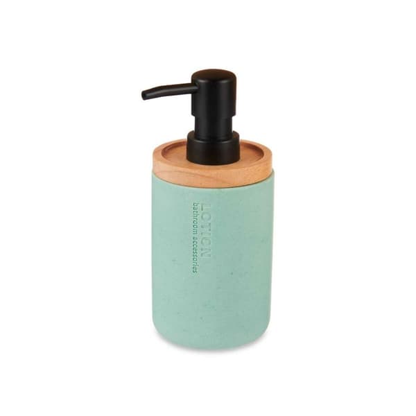 Tvåldispenser Berilo B5456BC-1 - 446 Mint Trä Harts Plast 9,5 x 18,5 x 7,8 cm (6 antal)