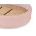 Miniatyrbild 4 av 4: Tvålfat Berilo B5456BC-4 - 458 Rosa Harts Bambu 12,5 x 2,5 x 8,5 cm (6 antal)
