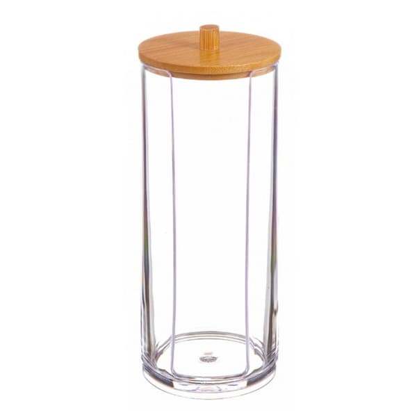 Låda med lock Ballete 7,3 x 18,5 cm Sminkdynor i bomull Bambu
