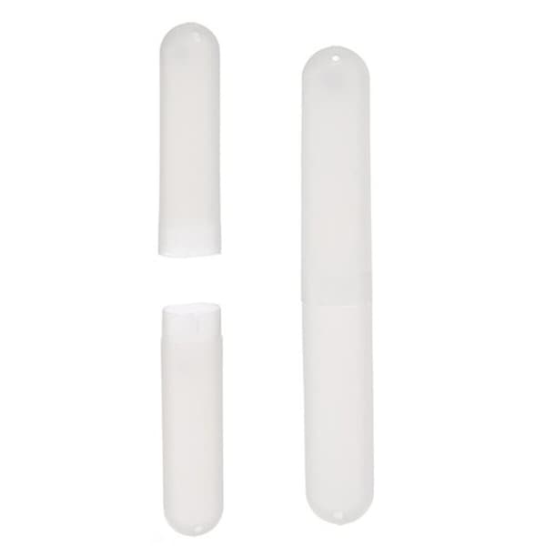 Tandborsthållare Transparent polypropen 20 x 2 x 3 cm (24 antal)