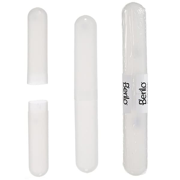Tandborsthållare Transparent polypropen 20 x 2 x 3 cm (24 antal)