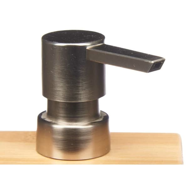 Tvåldispenser Berilo B7490-1 Silvrig Bambu Plast 9,7 x 15 x 5,8 cm (12 antal)