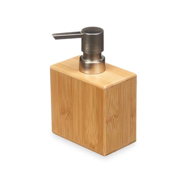 Tvåldispenser Berilo B7490-1 Silvrig Bambu Plast 9,7 x 15 x 5,8 cm (12 antal)