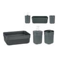 Miniatyrbillede 2 af 3: Conjunto de Banho Berilo Antracit Plastik
