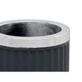 Miniatyrbillede 3 af 3: Glas Berilo 3436-3 Antracit Plastik 7,5 x 11,5 x 7,5 cm Tandbørsteholder (32 enheder)