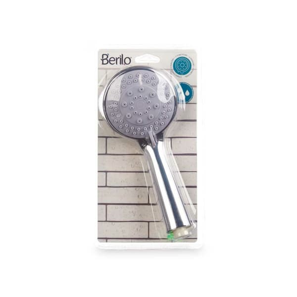 Brusehoved Berilo 175 Sølvfarvet Metal Plastik 10,5 x 24 x 5 cm (12 enheder)