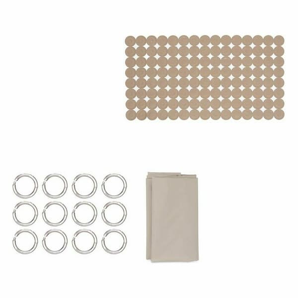 Conjunto de Banho Berilo CN-B6032A-BEIGE Beige PVC Polyetylen EVA (12 enheder)