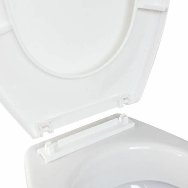Toiletlåg Gelco Hvid polypropylen