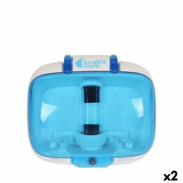 UV-sterilisation LongFit Care Escova de Dentes 15 x 23 x 6 cm (2 enheder)