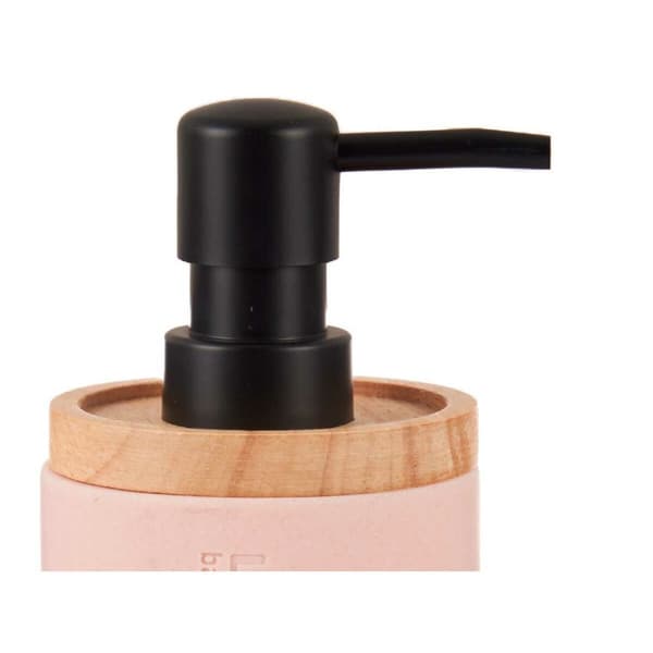Sæbedispenser Berilo B5456BC-1 - 448 Pink Træ Harpiks Plastik 9,5 x 18,5 x 7,8 cm (6 enheder)