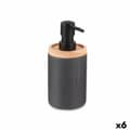 Miniatyrbillede 1 af 3: Sæbedispenser Berilo B5456BC-1 - 444 Sort Træ Harpiks Plastik 9,5 x 18,5 x 7,8 cm (6 enheder)