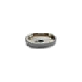 Miniatyrbilde 4 av 4: Såpeholder Sølv Rustfritt stål Plast 9,5 x 2,5 x 13 cm - Svart