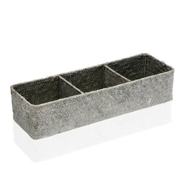 Multifunksjonell kurv 12 x 8 x 36 cm - Beige