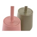 Miniatyrbilde 3 av 3: Dobørste DKD Home Decor Grønn Rosa polystyren 12 x 12 x 34,5 cm (2 enheter)