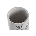Miniatyrbilde 2 av 2: Tannbørste-holder DKD Home Decor Hvit Svart Gummitre Steintøy 7,6 x 7,6 x 11 cm (12 enheter)