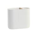 Miniatyrbilde 1 av 2: Tannbørste-holder DKD Home Decor Hvit Naturell Bambus polypropylen 11,5 x 5,5 x 10,5 cm (12 enheter)