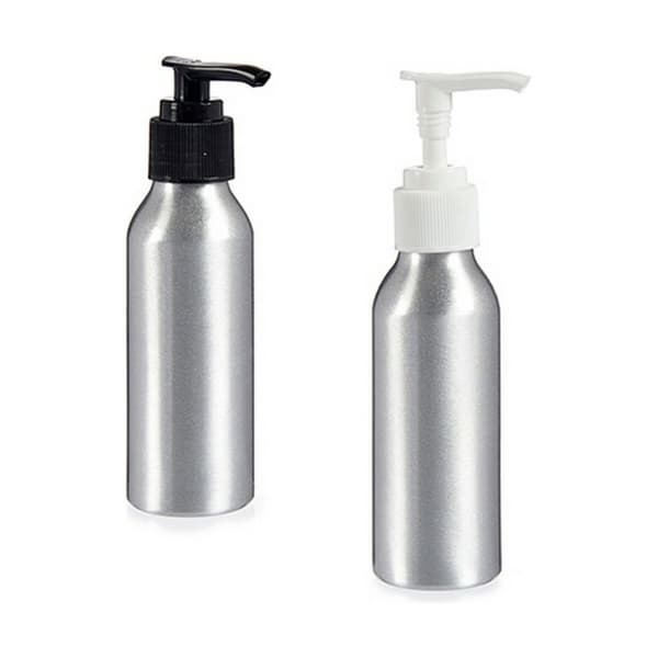 Såpedispenser Berilo CH9979-1 Sølv Metall polypropylen 100 ml 4 x 13 x 5 cm (24 enheter)