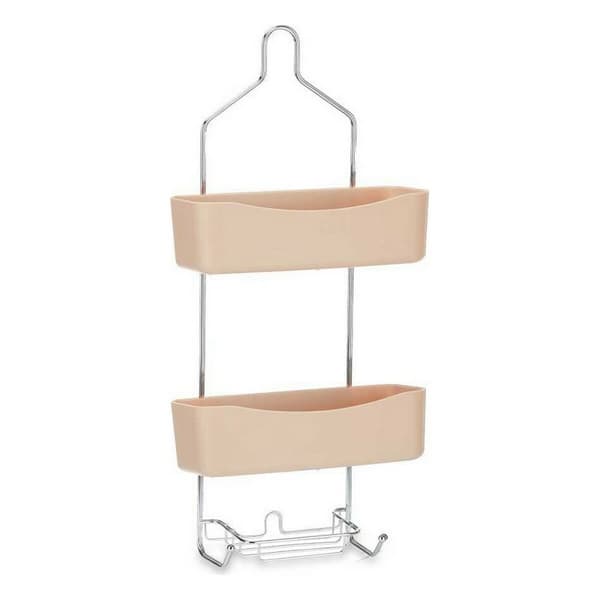 Baderomshyller Berilo W7072 - 384 Beige Metall Plast 28 x 60 x 14 cm (6 enheter)